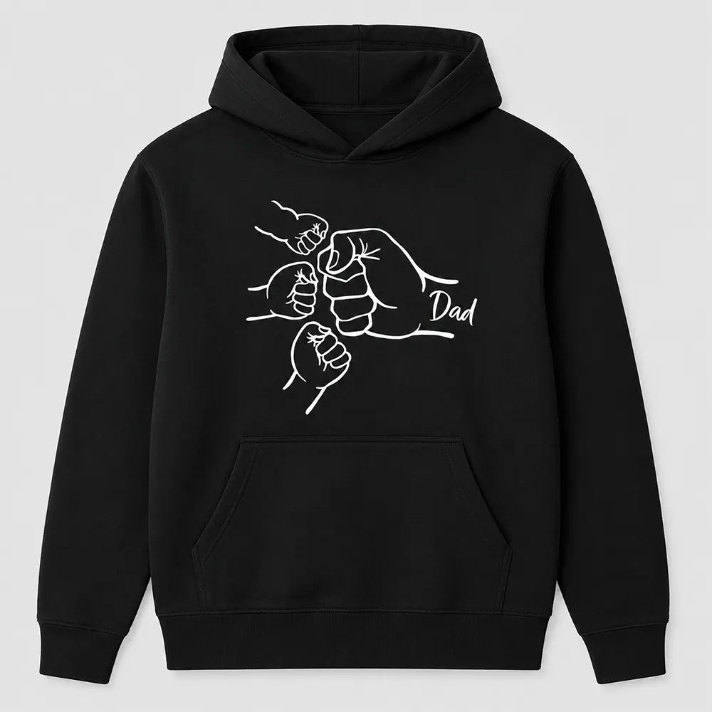 Dad Of Three Fist Bump T-Shirt / Sweatshirt / Hoodie