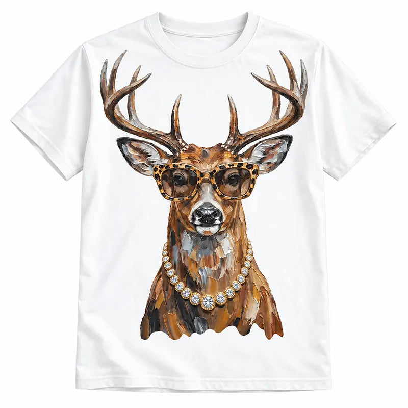 Glam Whitetail Deer T-Shirt / Sweatshirt / Hoodie