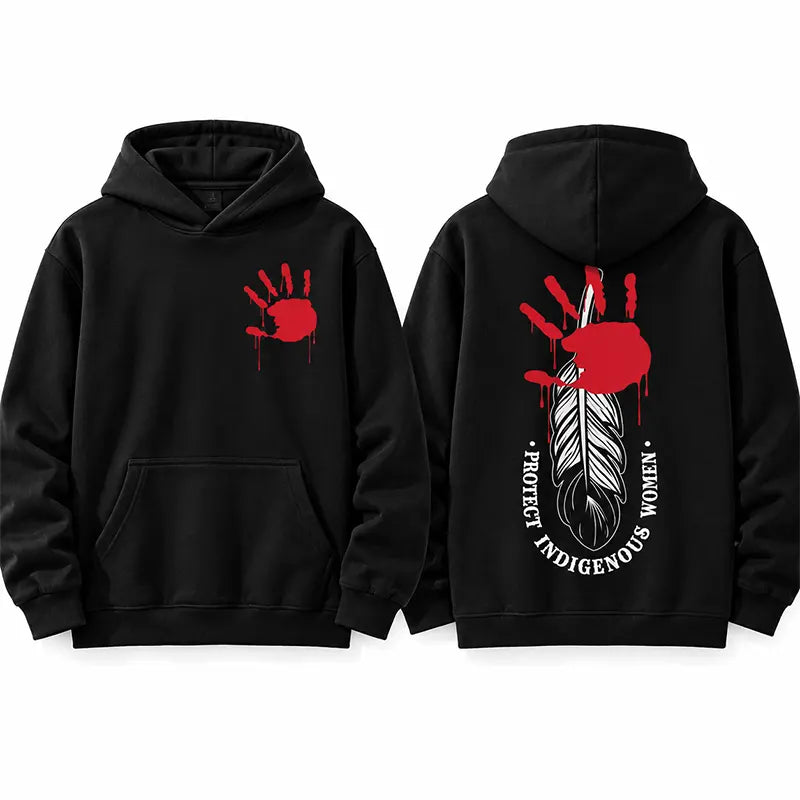 Protect Indigenous Women Red Handprint T-Shirt / Sweatshirt / Hoodie
