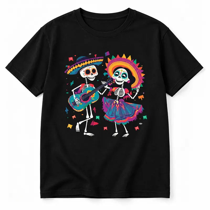 Mariachi Skeleton Dance T-Shirt / Sweatshirt / Hoodie