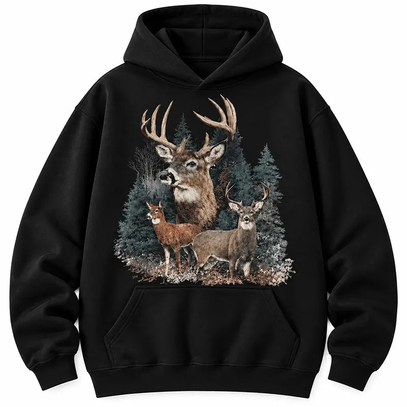 Vintage Forest Buck T-Shirt / Sweatshirt / Hoodie