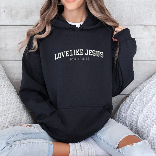 Love Like Jesus – Minimalist Christian T-Shirt / Hoodie / Sweatshirt
