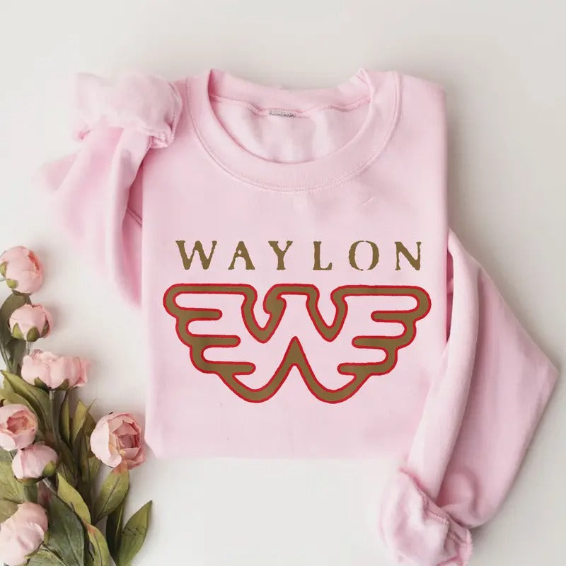 Waylon Jennings Flying W Logo T-Shirt / Sweatshirt / Hoodie
