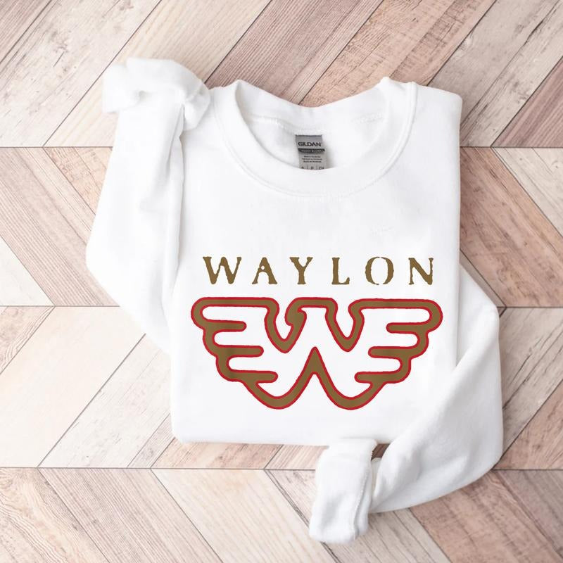 Waylon Jennings Flying W Logo T-Shirt / Sweatshirt / Hoodie