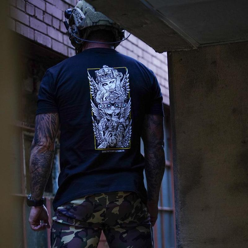 Proverbial Maxim Tactical Military Gun Graphic T-Shirt/Sweatshirt/Hoodie