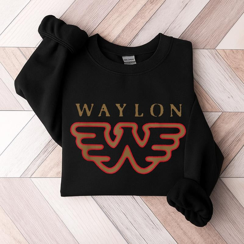 Waylon Jennings Flying W Logo T-Shirt / Sweatshirt / Hoodie
