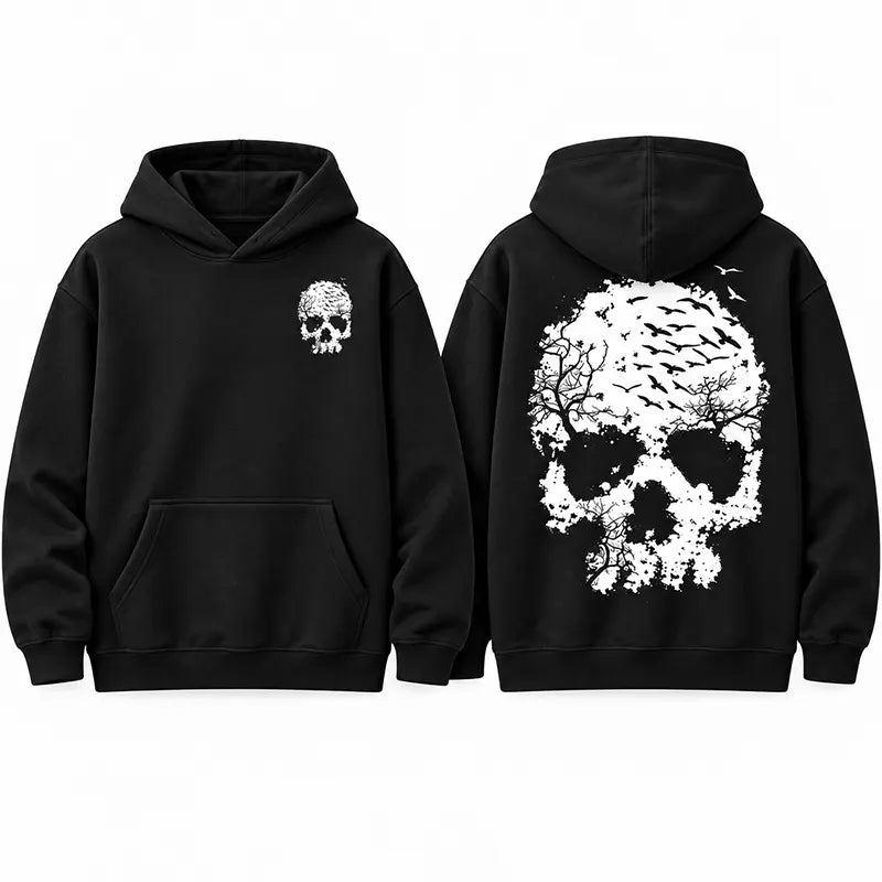Moonlit Skull Forest T-Shirt / Sweatshirt / Hoodie