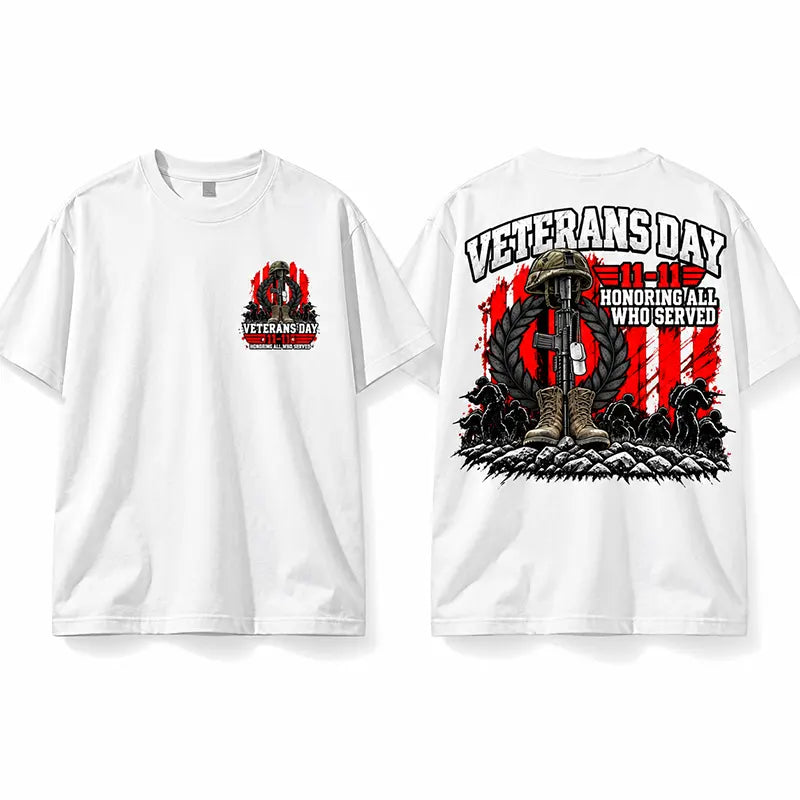 Veterans Day Honoring All Who Served T-Shirt / Sweatshirt / Hoodie