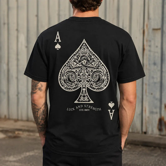 Ace Of Spades Luck And Strength T-Shirt / Sweatshirt / Hoodie
