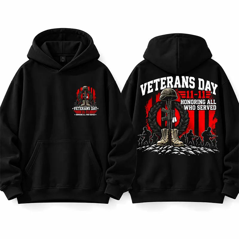 Veterans Day Honoring All Who Served T-Shirt / Sweatshirt / Hoodie