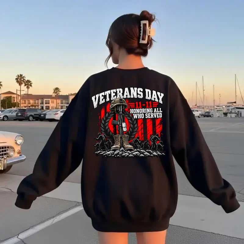 Veterans Day Honoring All Who Served T-Shirt / Sweatshirt / Hoodie