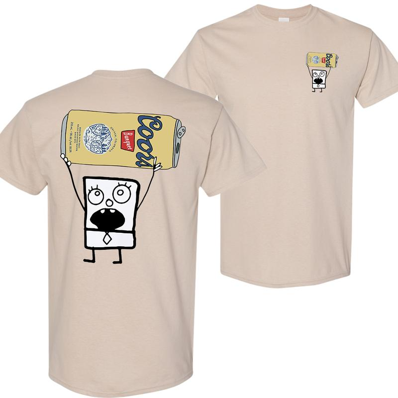 Doodlebob Coors Banquet Funny Graphic T-Shirt/Sweatshirt/Hoodie