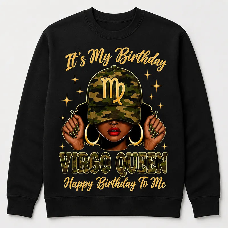 Virgo Queen Birthday T-Shirt / Sweatshirt / Hoodie