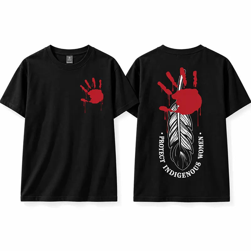 Protect Indigenous Women Red Handprint T-Shirt / Sweatshirt / Hoodie