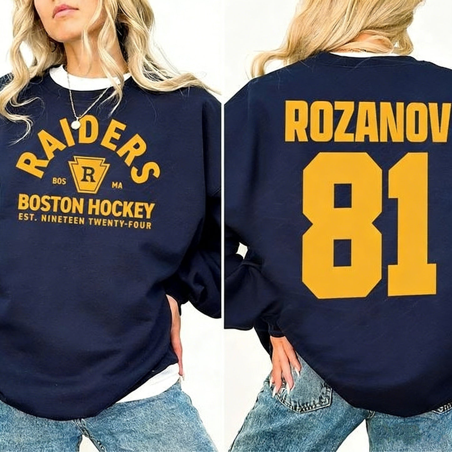 Ilya Rozanov 81-Boston Raiders Hudson Williams Connor Storrie T-Shirt / Sweatshirt / Hoodie