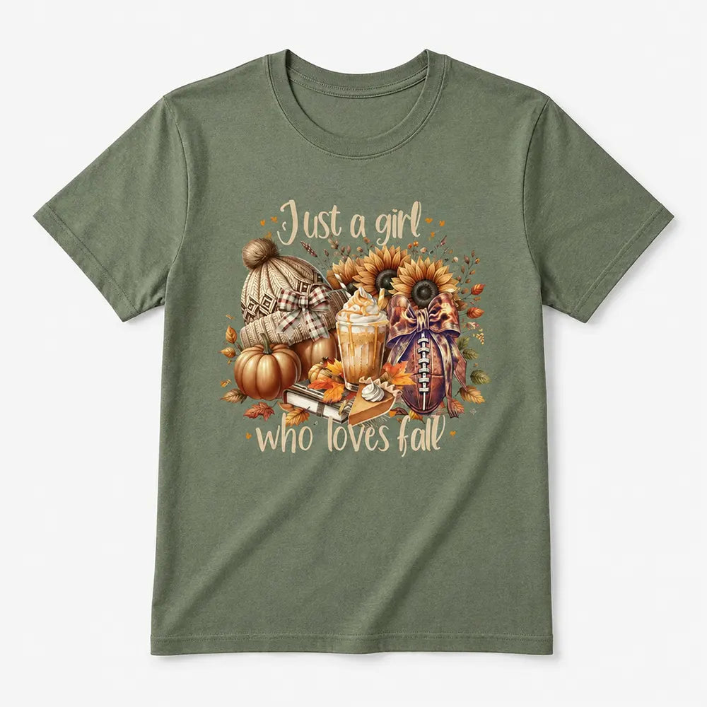 Just A Girl Who Loves Fall T-Shirt / Sweatshirt / Hoodie