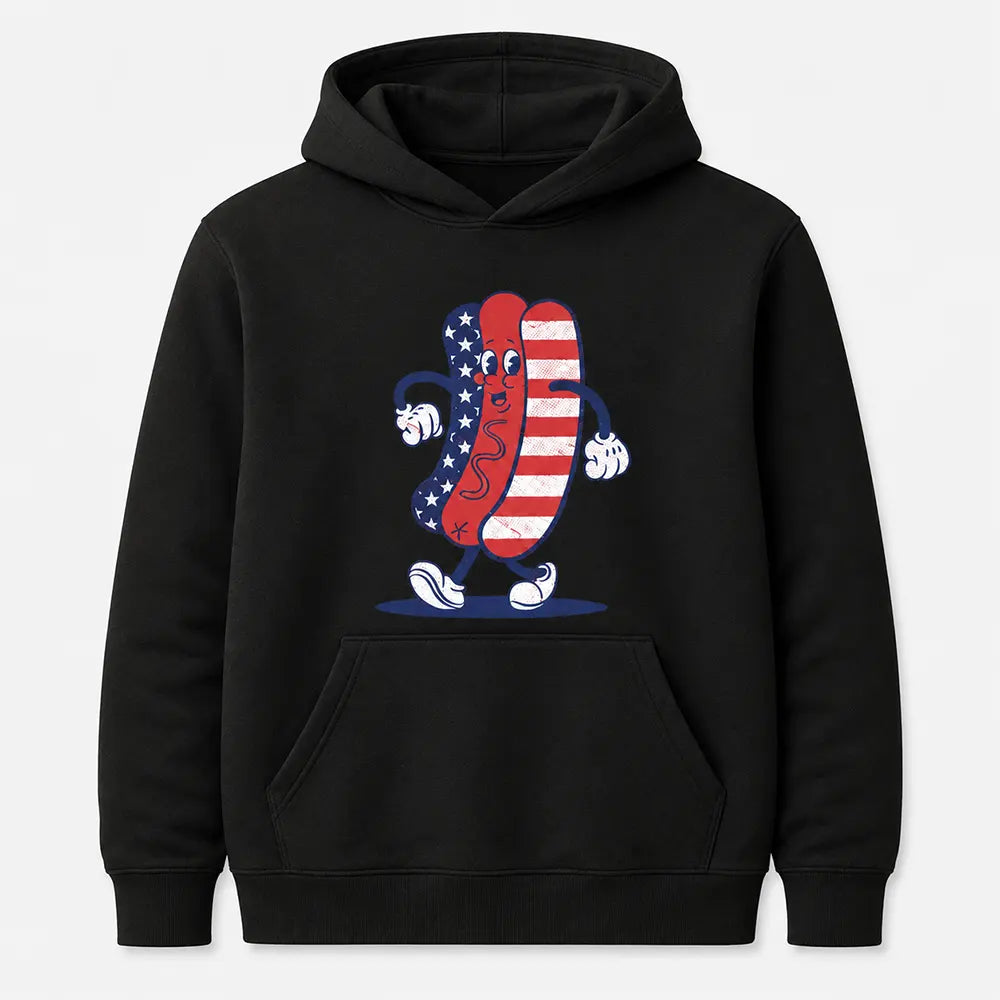 Patriotic Hot Dog Cookout Humor T-Shirt / Sweatshirt / Hoodie
