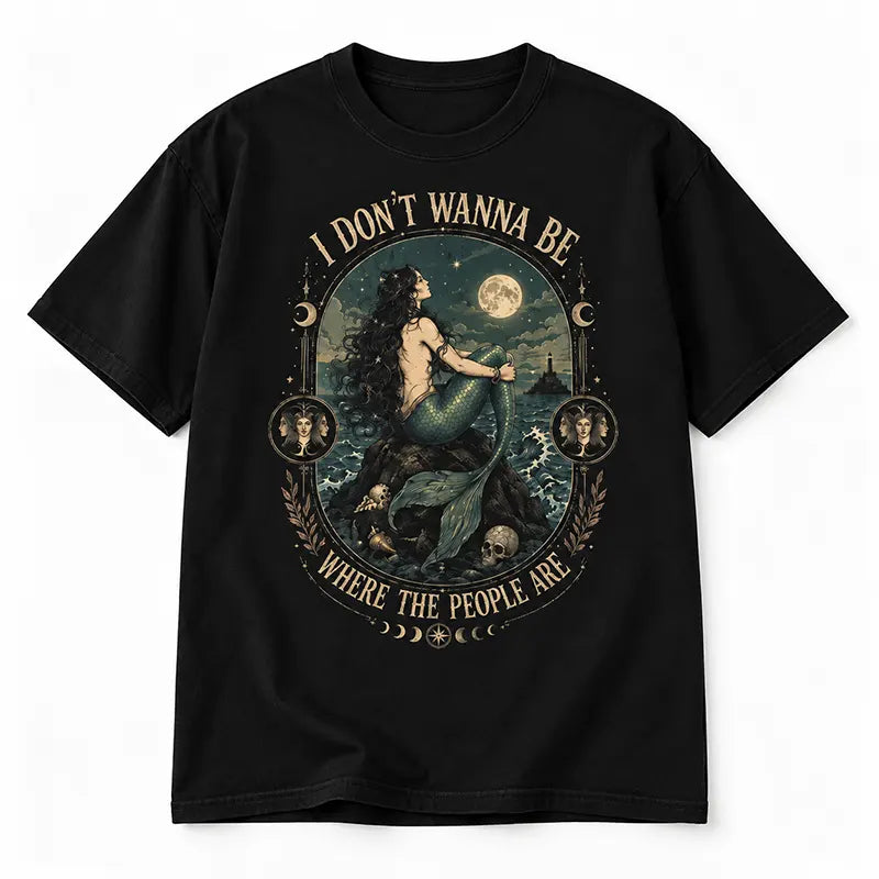 I Prefer The Sea To People T-Shirt / Sweatshirt / Hoodie