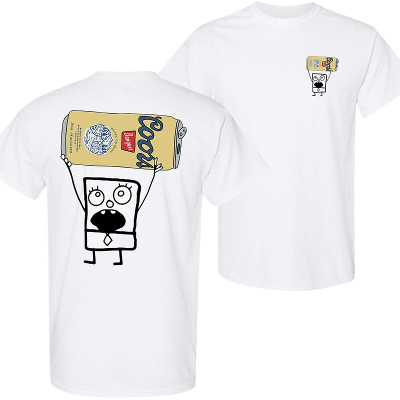 Doodlebob Coors Banquet Funny Graphic T-Shirt/Sweatshirt/Hoodie