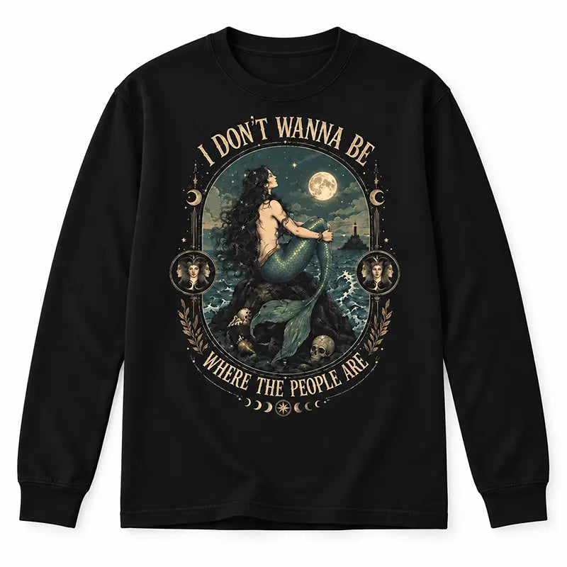I Prefer The Sea To People T-Shirt / Sweatshirt / Hoodie