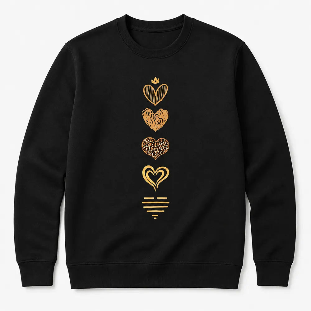 Golden Hearts In Every Style T-Shirt / Sweatshirt / Hoodie