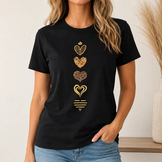 Golden Hearts In Every Style T-Shirt / Sweatshirt / Hoodie