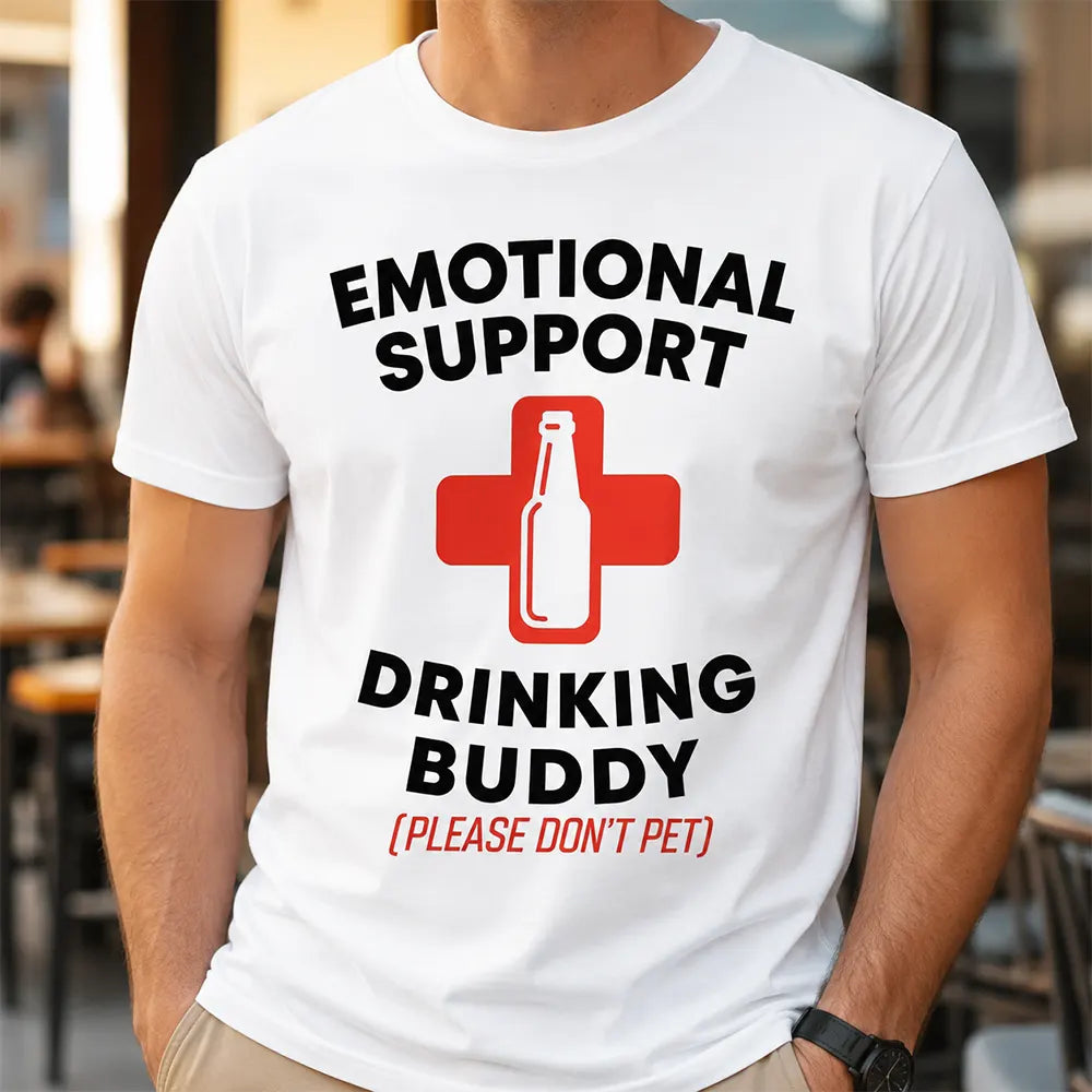 Emotional Support Drinking Buddy T-Shirt / Sweatshirt / Hoodie