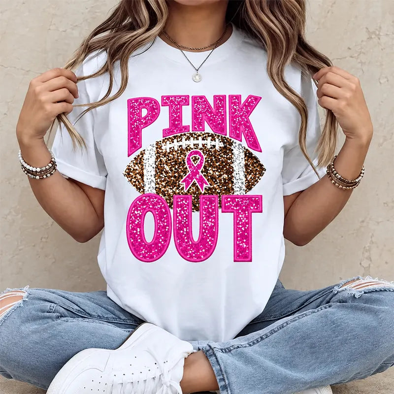 Pink Out Football T-Shirt / Sweatshirt / Hoodie