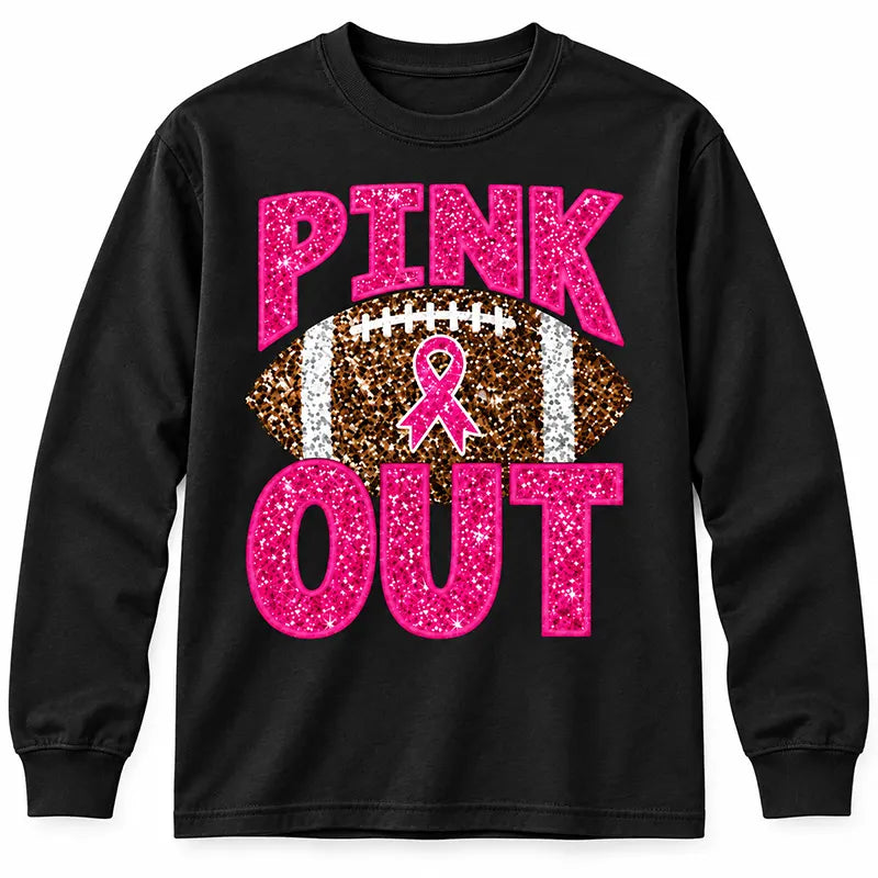 Pink Out Football T-Shirt / Sweatshirt / Hoodie