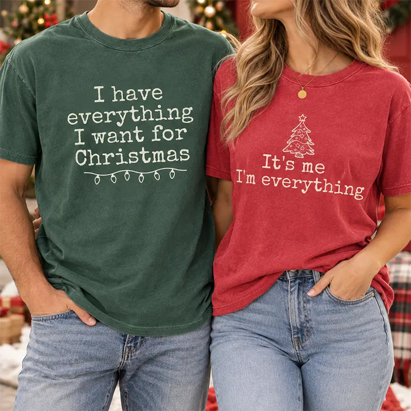 Funny Christmas Couple Graphic T-Shirt / Sweatshirt / Hoodie