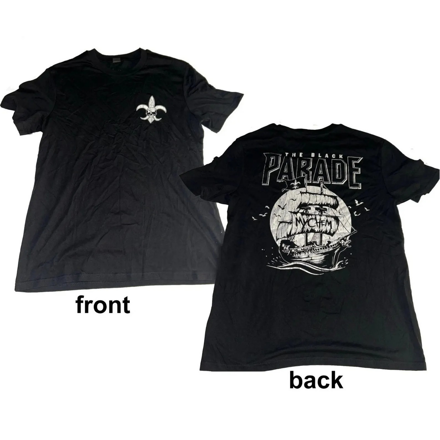 Black Parade Aesthetic Vintage Rock Tour-Inspired Graphic T-Shirt/Sweatshirt/Hoodie