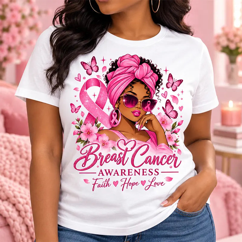 Faith Hope Love Pink Ribbon T-Shirt / Sweatshirt / Hoodie