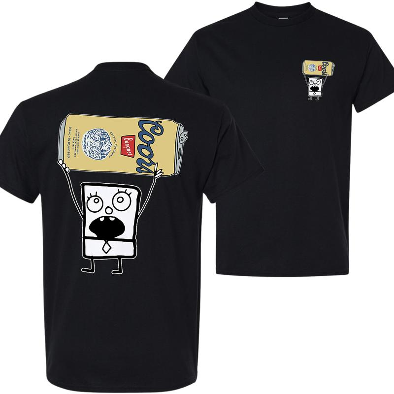 Doodlebob Coors Banquet Funny Graphic T-Shirt/Sweatshirt/Hoodie