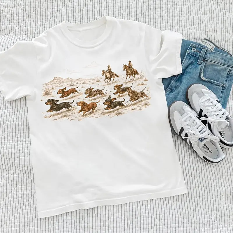 Wild West Wiener Dogs T-Shirt / Sweatshirt / Hoodie