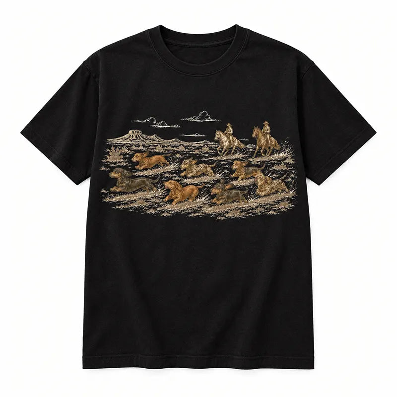 Wild West Wiener Dogs T-Shirt / Sweatshirt / Hoodie