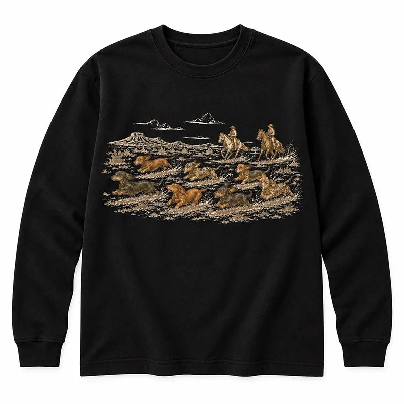 Wild West Wiener Dogs T-Shirt / Sweatshirt / Hoodie