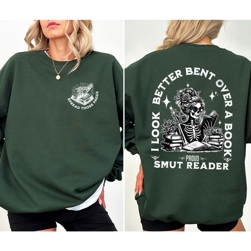 Proud Smut Reader Skeleton Unisex T-Shirt / Sweatshirt / Hoodie