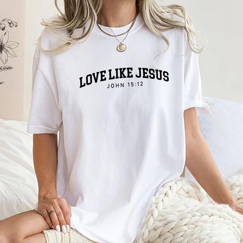 Love Like Jesus – Minimalist Christian T-Shirt / Hoodie / Sweatshirt