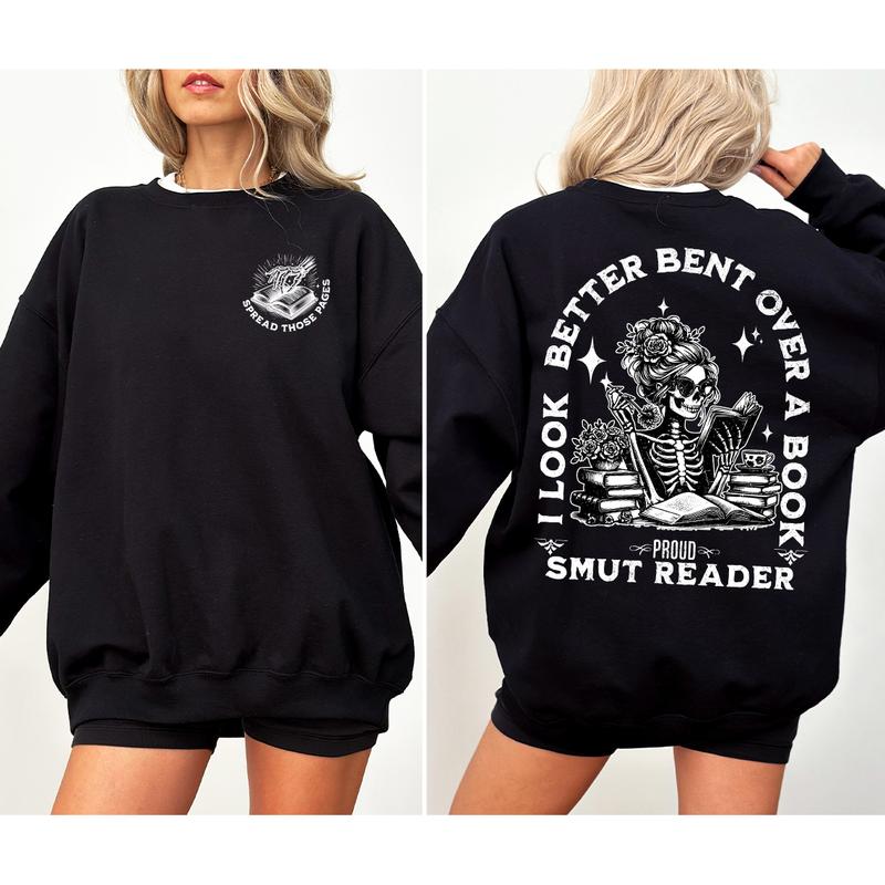 Proud Smut Reader Skeleton Unisex T-Shirt / Sweatshirt / Hoodie