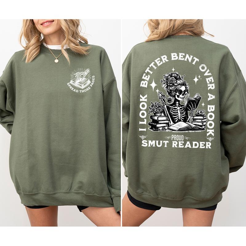 Proud Smut Reader Skeleton Unisex T-Shirt / Sweatshirt / Hoodie