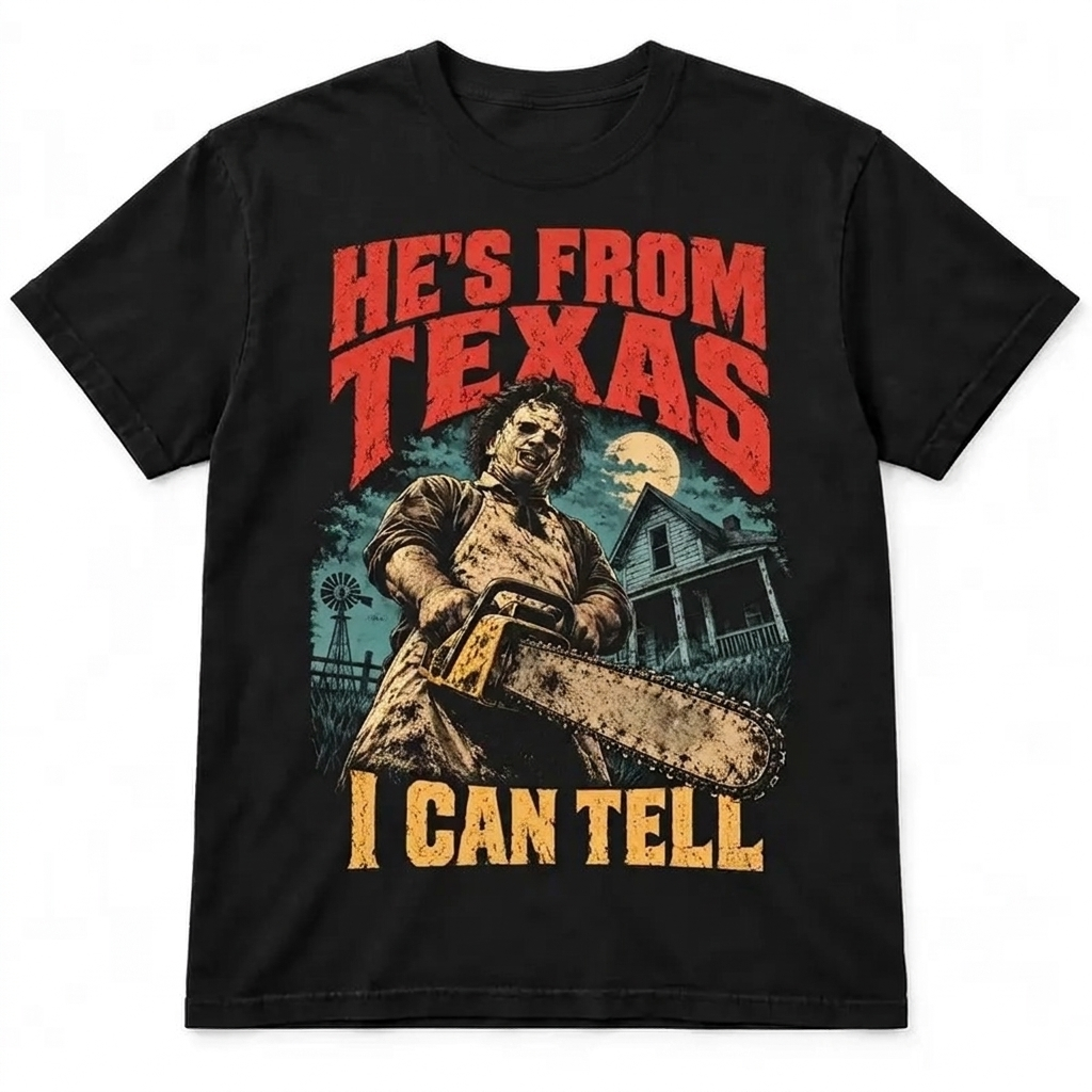 He's From Texas I Can Tell T-Shirt / Sweatshirt / Hoodie