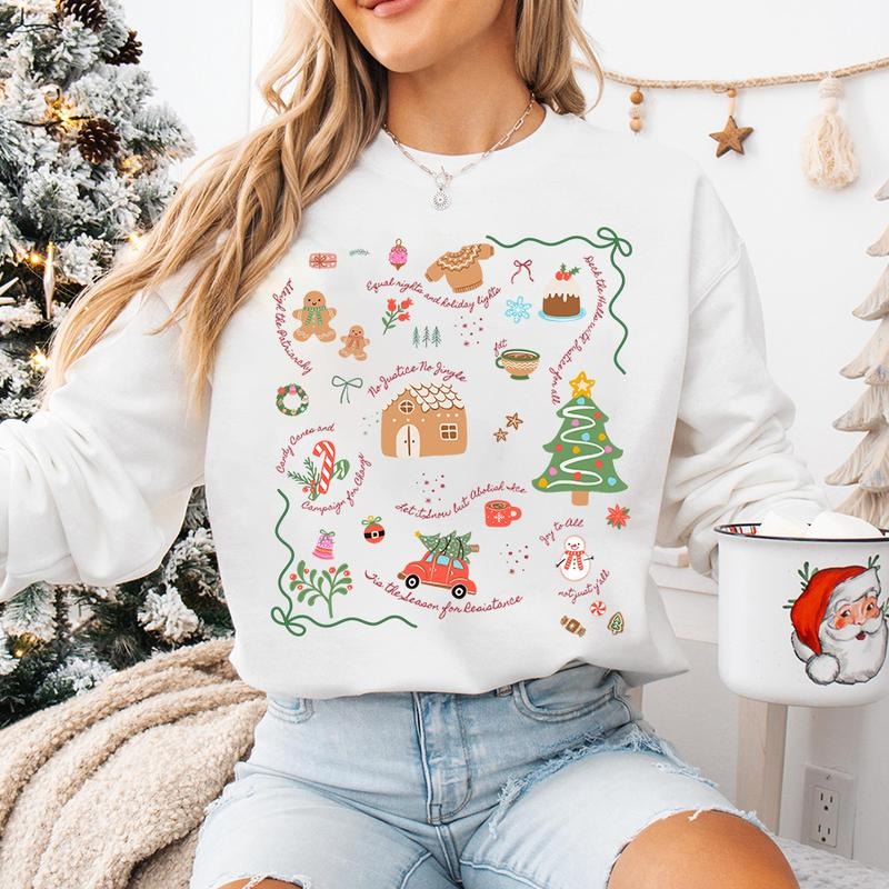 Doodle Christmas Liberal Values T-Shirt / Sweatshirt / Hoodie