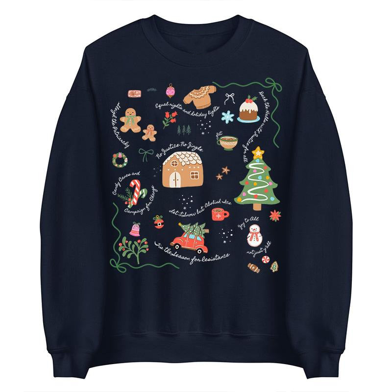 Doodle Christmas Liberal Values T-Shirt / Sweatshirt / Hoodie