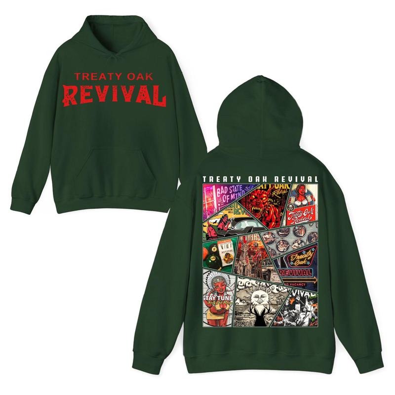 Texas Red Dirt "Revival" Tour Graphic T-Shirt / Sweatshirt / Hoodie