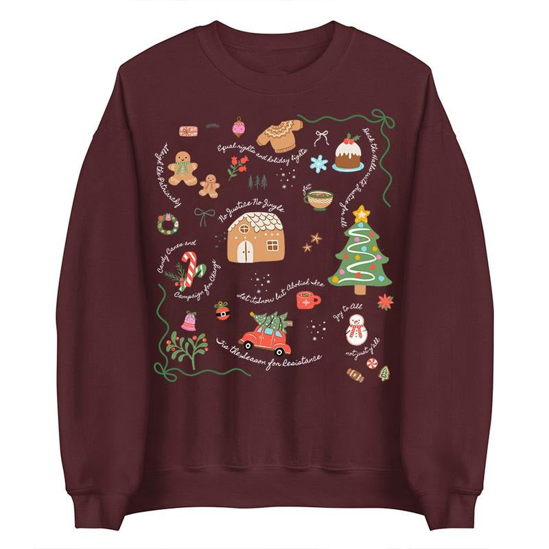 Doodle Christmas Liberal Values T-Shirt / Sweatshirt / Hoodie