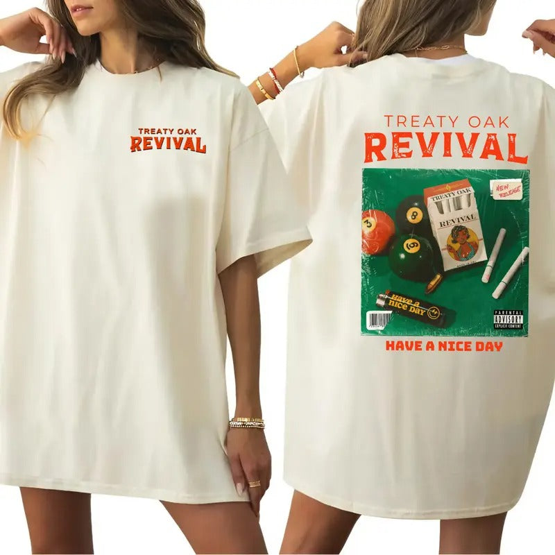 Treaty Oak Revival Retro Band Graphic T-Shirt/Sweatshirt/Hoodie