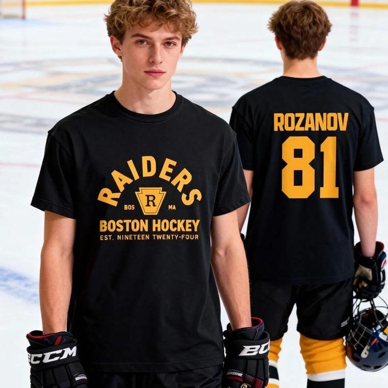Ilya Rozanov 81-Boston Raiders Hudson Williams Connor Storrie T-Shirt / Sweatshirt / Hoodie
