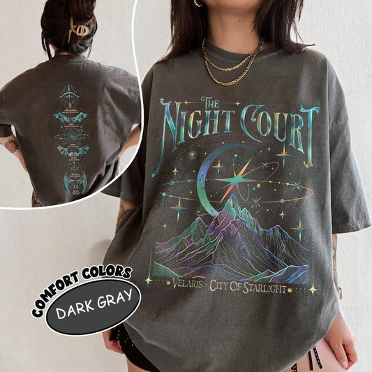 Velaris The Night Court Acotar 2 Sided T-Shirt / Sweatshirt / Hoodie