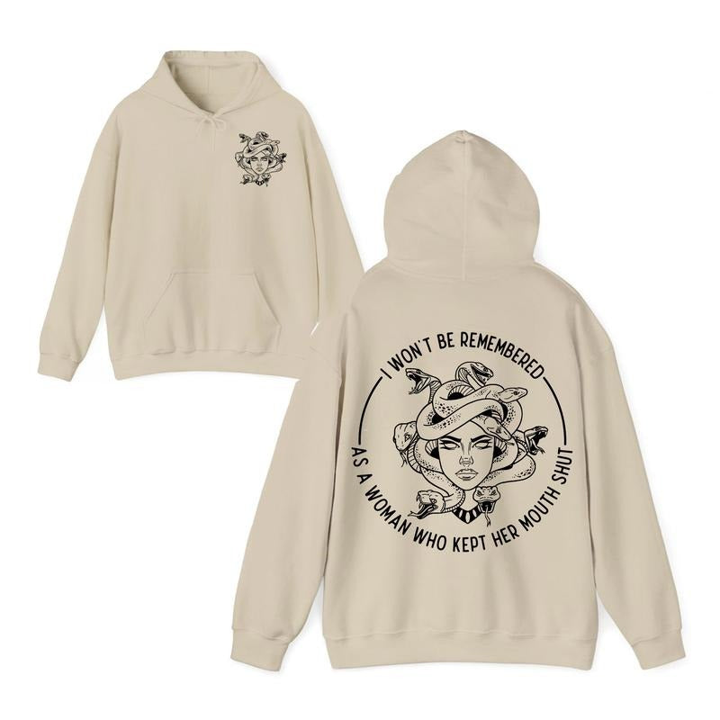 I Won't Be Remembered Women Powеr T-Shirt / Sweatshirt / Hoodie