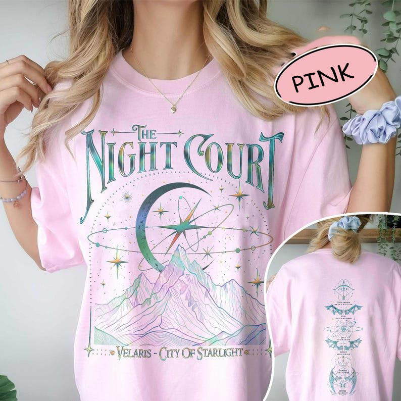 Velaris The Night Court Acotar 2 Sided T-Shirt / Sweatshirt / Hoodie